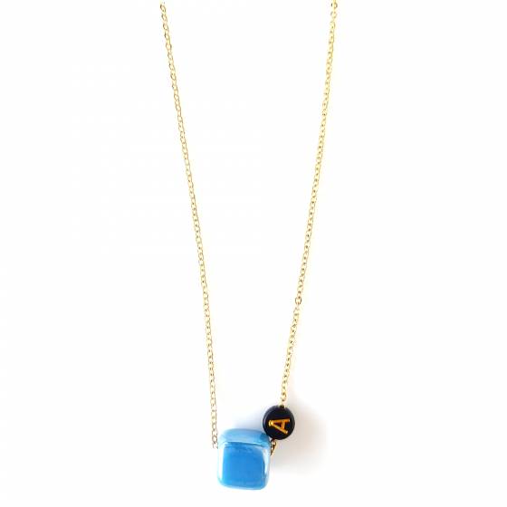 BABY BLUE  | ONOGRAME NECKLACE