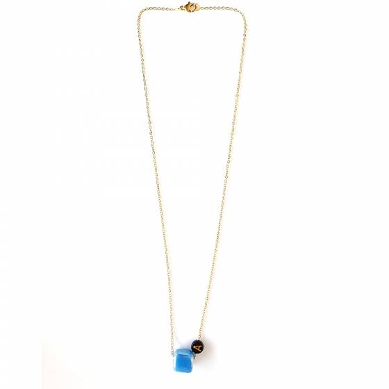 BABY BLUE  | ONOGRAME NECKLACE