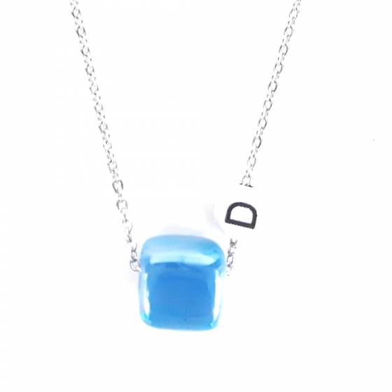 BLUE SKY  | MONOGRAME NECKLACE