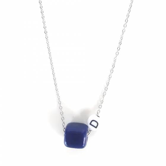 BLUE ROYALE | MONOGRAME NECKLACE