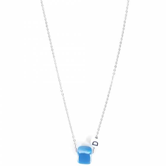BABY BLUE | MONOGRAME NECKLACE