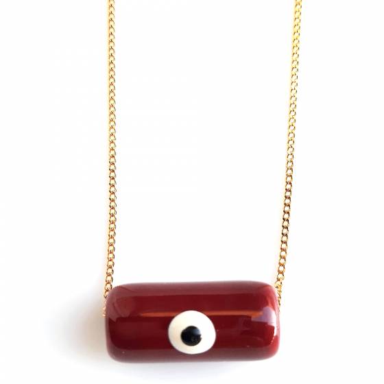 KULINDROS  |  CERAMIC EVIL EYE BORDAUX