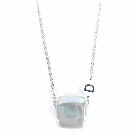 GREEN GREY | MONOGRAME NECKLACE