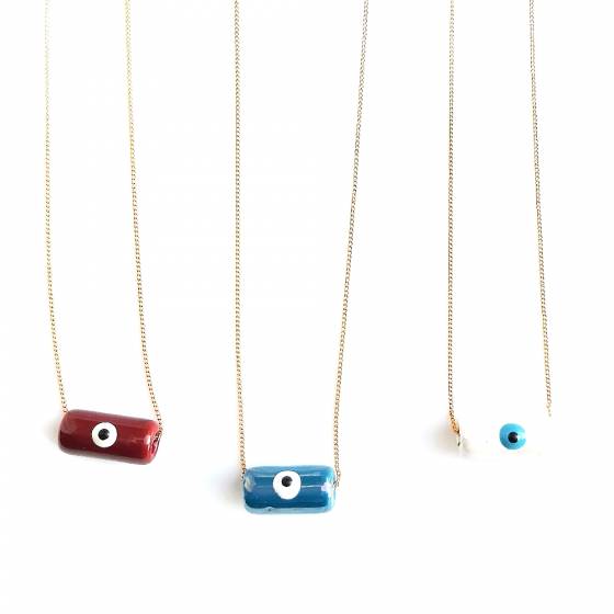KULINDROS  |  CERAMIC EVIL EYE BORDAUX