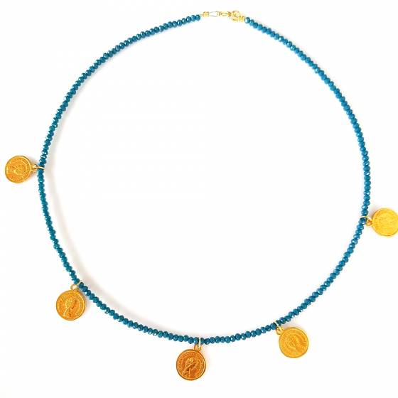 PETROL COIN | NECKLACE