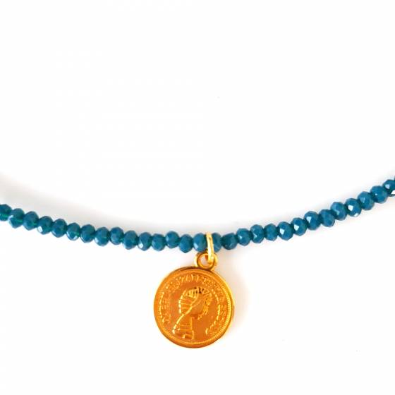 PETROL COIN | NECKLACE