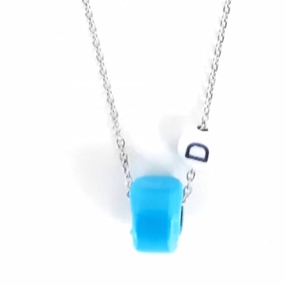 TYRQUOISE | MONOGRAME NECKLACE